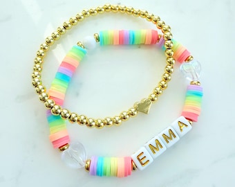 Kids Personalized Name Bracelet for Girls Name Jewelry for Toddler Gift Custom Name Bracelet for  Birthday Gift for Kids Jewelry Customized