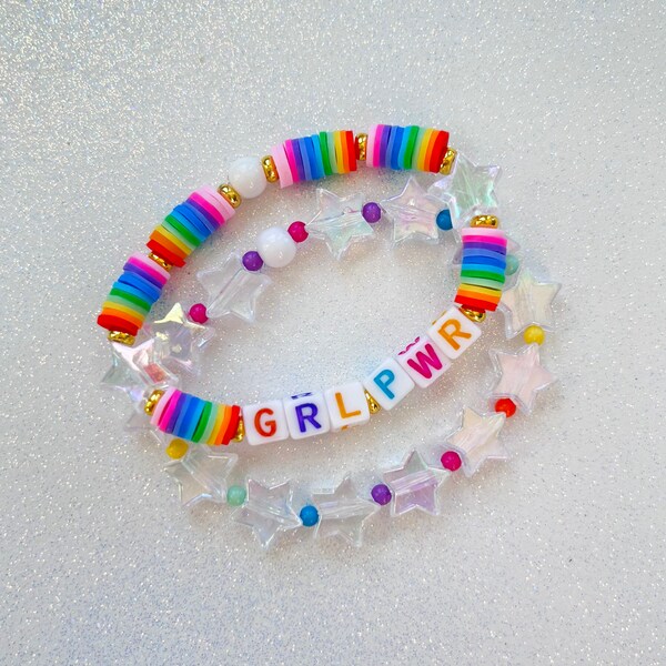 Girl Power Bracelet Etsy