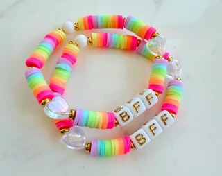 Bracciale Dell'Amicizia Per Migliore Amica – 2 Braccialetti Regolabili Fatti A Mano In Corda, Regalo Per Compleanno E Lunga Distanza