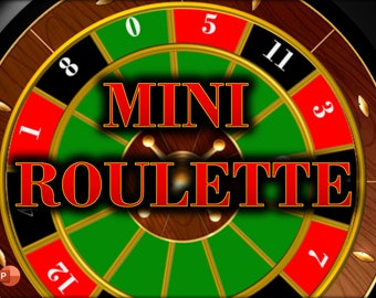 MINI ROULETTE - A fully playable but smaller PowerPoint version of Roulette with 12 numbers. Play on a big screen with family and friends.