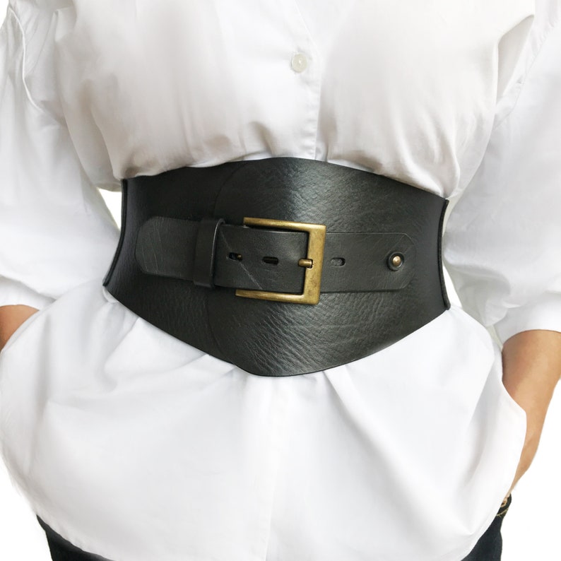 Leather Corset Belt Custom Made to Your Size XXS5XL Etsy