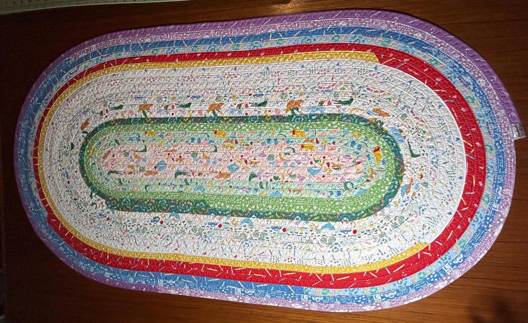 Fun Kids Rug/ Table Runner - Etsy