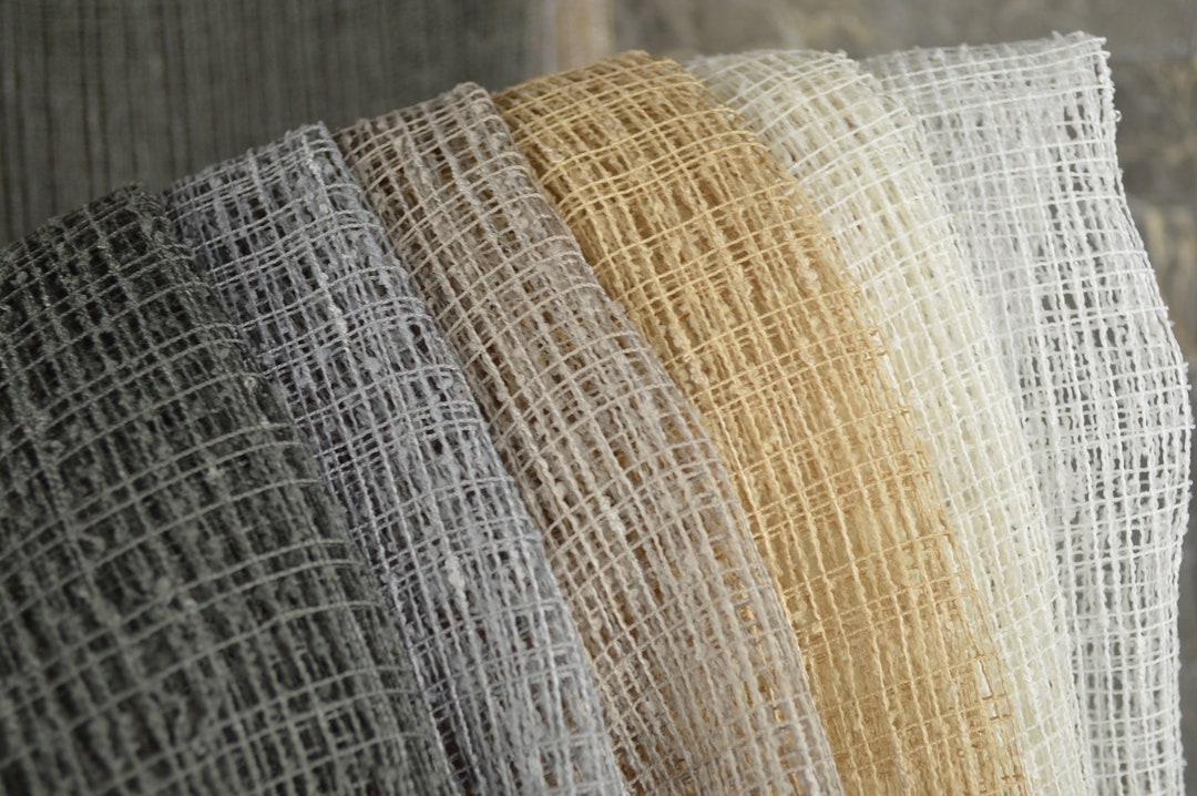 Net Sheer Curtain. Custom Drapes, Curtains, Panels. Different Heading Types. - Etsy