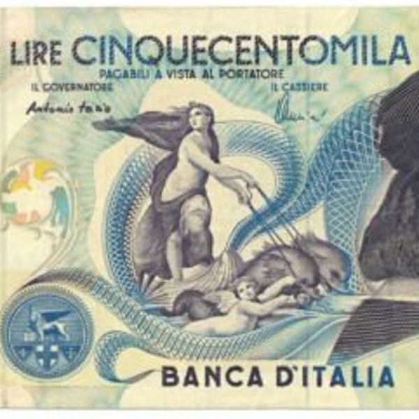 500.000 Lire Raffaello 13.5.1997 Italienische Republik – ITALIEN – Replik