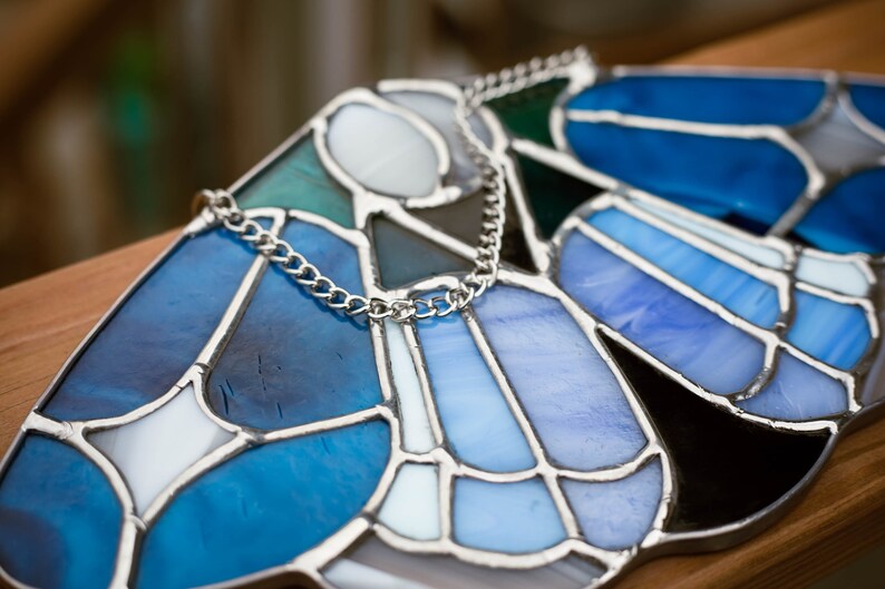Stained Glass Pattern // DIGITAL DOWNLOAD - Moon Moth Luna - Etsy