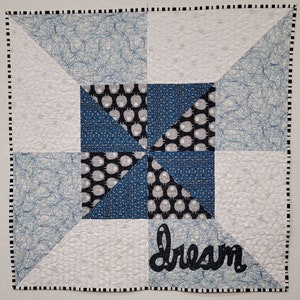 Baby Quilt - Modern Baby Quilt - Double Twilight Pattern  Fabric cuts from quilt #1 make quilt #2. No waste pattern. Sewdreads Quilt Pattern