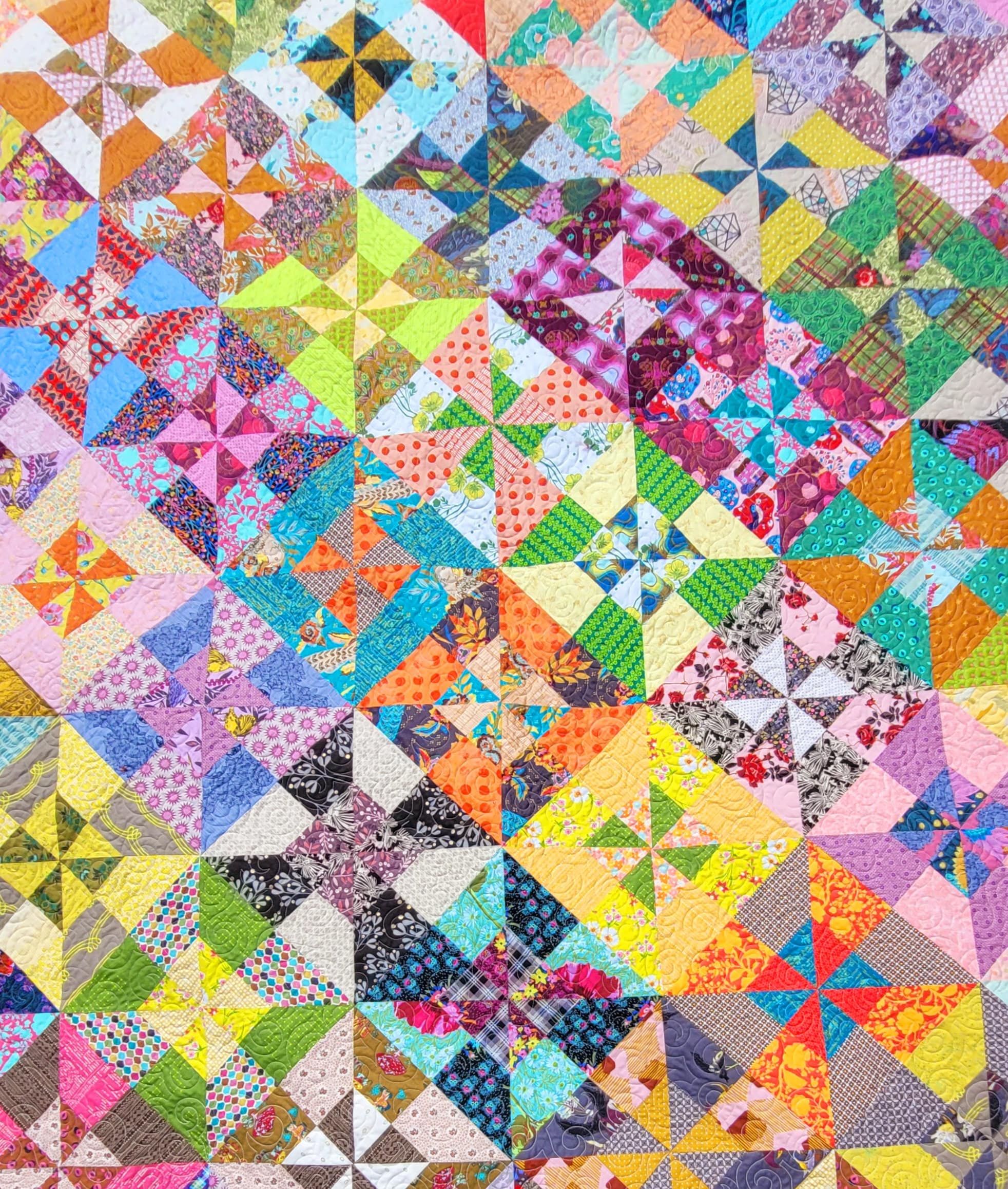 Deep Stash Modern Quilt Pattern by Sewdreads - Etsy