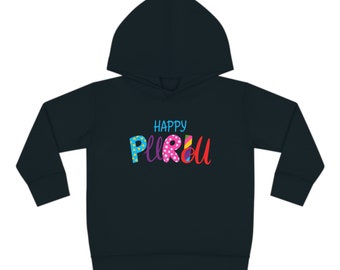 Happy Purim Kleinkind Pullover Fleece Hoodie Hoodie I