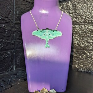 Luna Moth Necklace