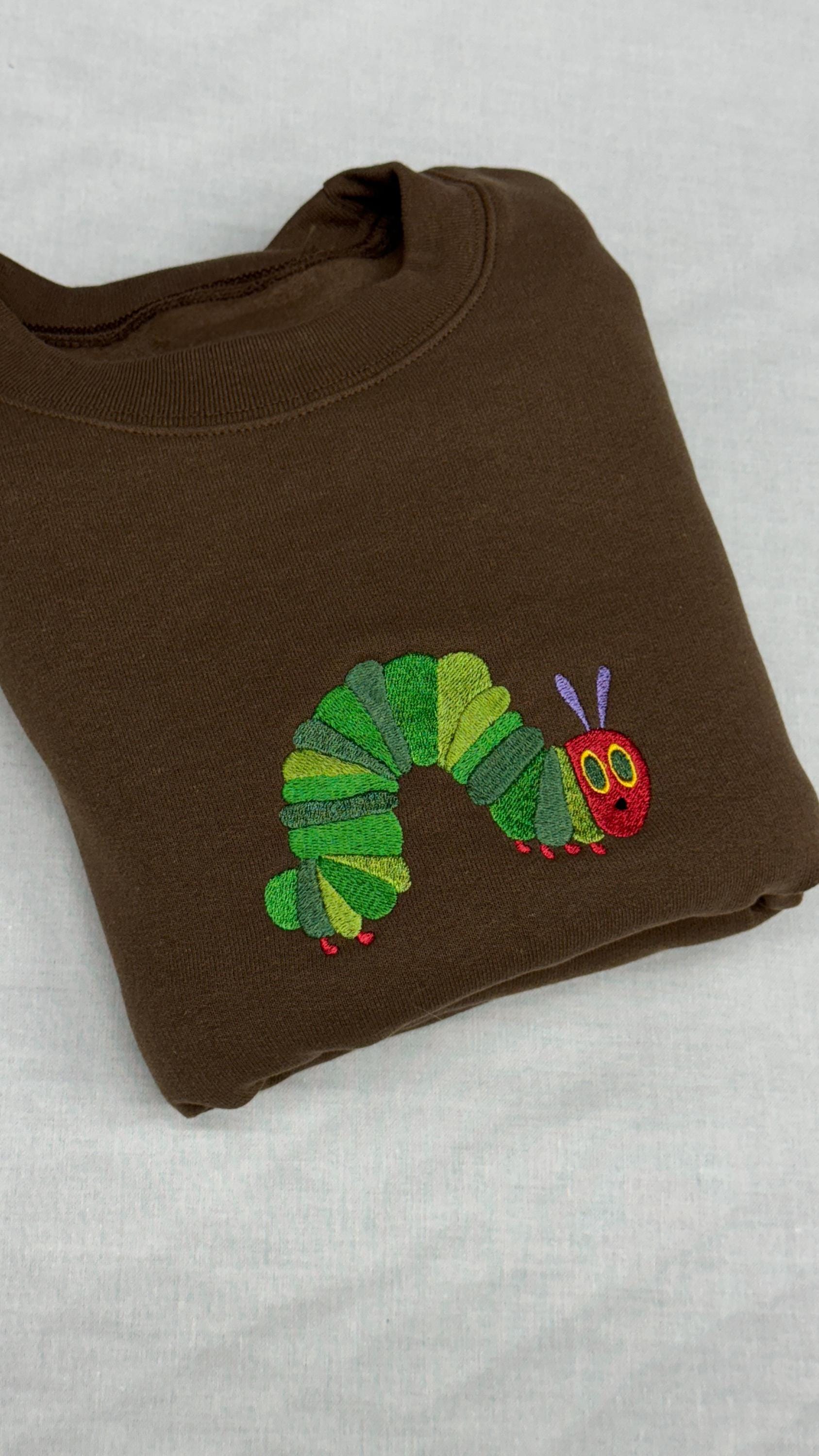 コンフォートカラーズ はらぺこあおむし 刺繍Tシャツ - Etsy 日本