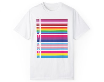 HUMAN Unisex Garment-Dyed T-shirt