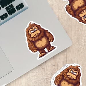 Bigfoot Vinyl Sticker - Embrace the Mystery of the Forest Legend