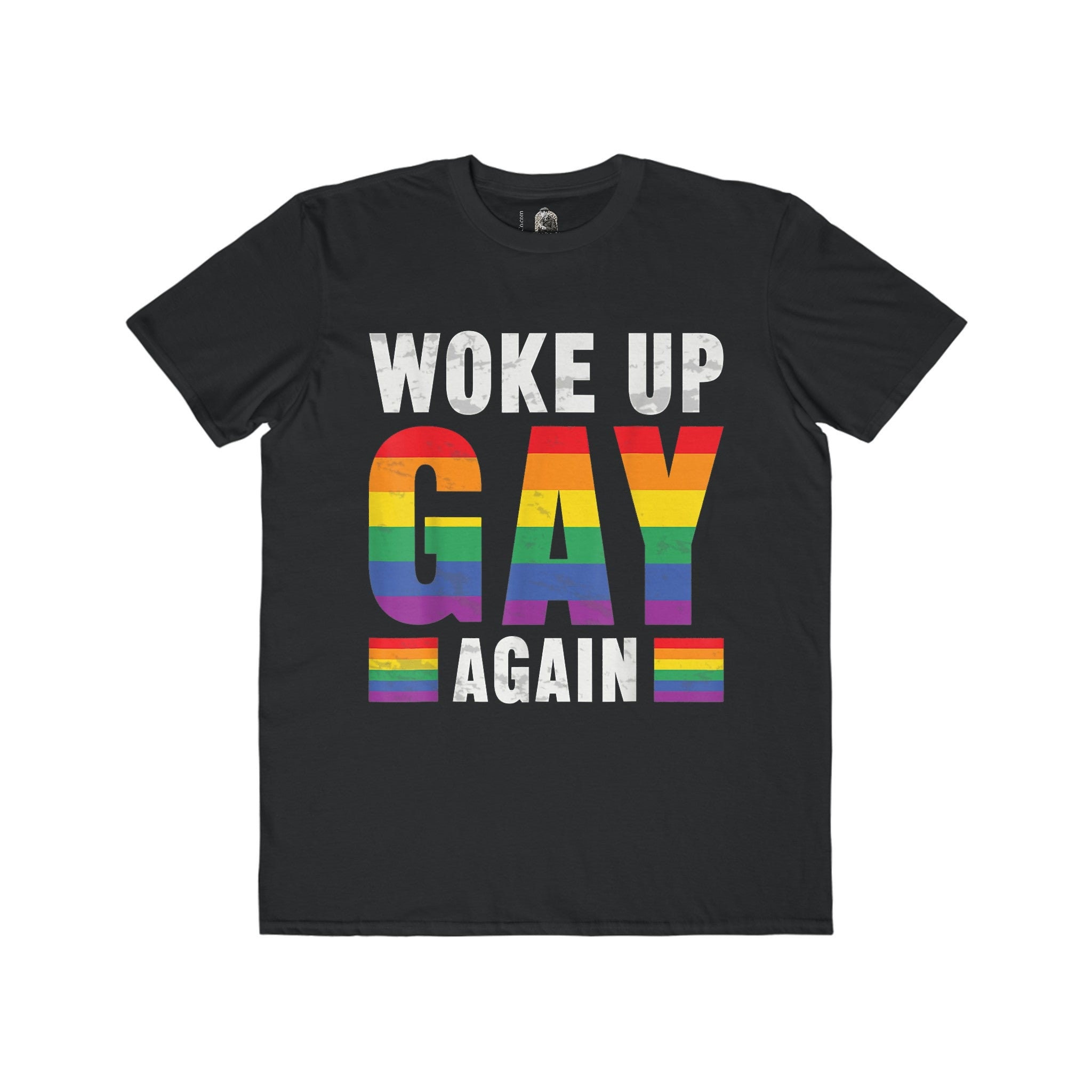 Woke Up Gay Again Lightweight Fashion Tee
