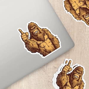 Bigfoot Vinyl Sticker - Embrace the Mystery of the Forest Legend