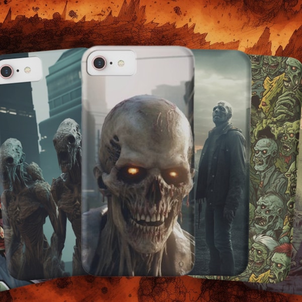 Zombie iPhone Case Etsy