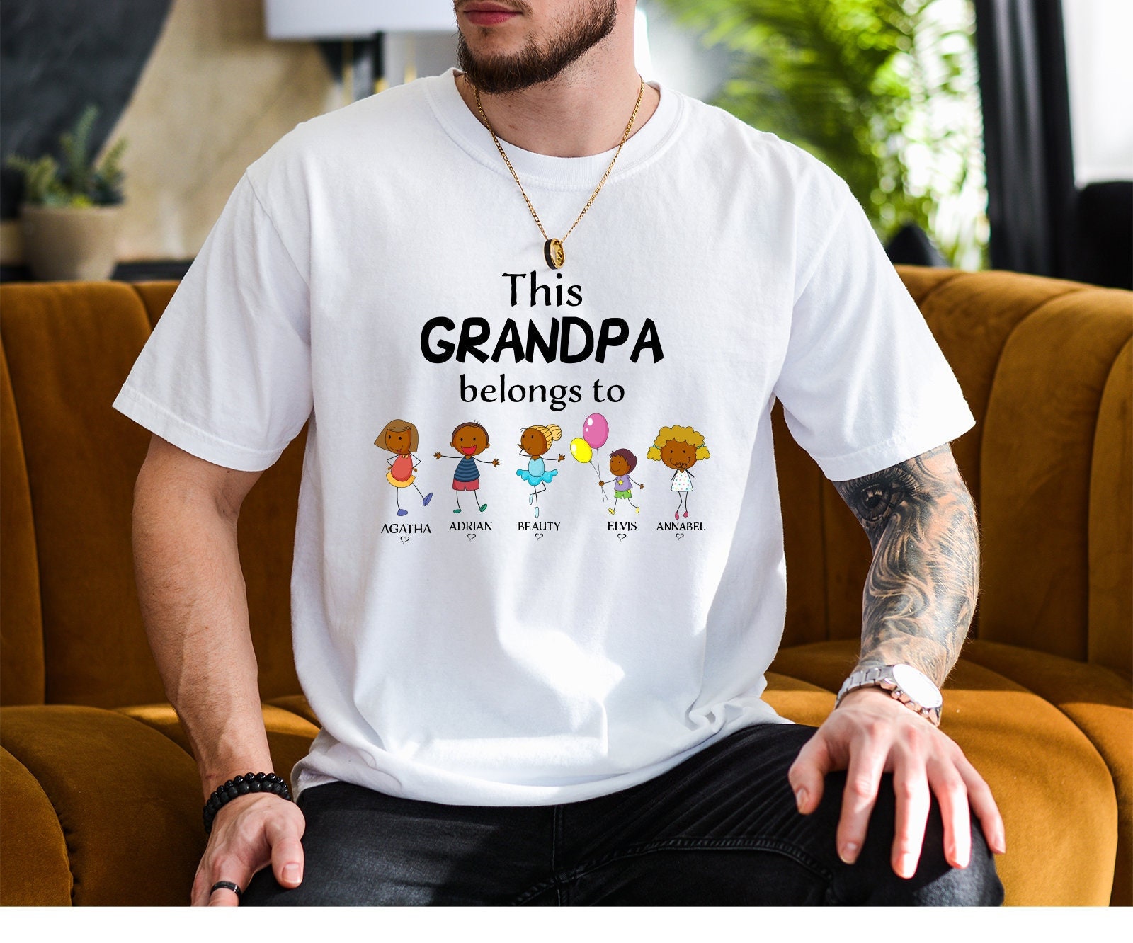 used Kiduz Grandpa Shirt