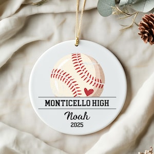 Personalized Engraved Baseball Gift, Player Name, Player Number, Team Name, with Year, Gift for Him, Custom Baseball, Custom Name Ornaments