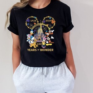 Personalized 100 years Anniversary Family Vacation shirt,Disney 100 Years Anniversary shirt,Disney Trip shirt,Disney Family shirts