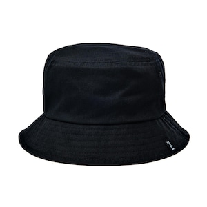 Recycled Black Bucket Hat: Lightweight Sun Protection, Travel-Ready