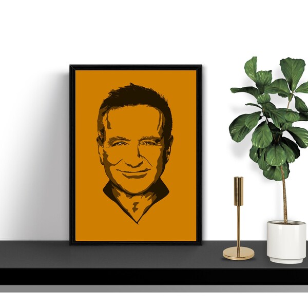 Robin Williams Art Etsy