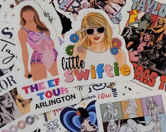 40pcs Taylor Swift lyrics inspired stickers, concert party favor, Journal Stickers, Eras Tour stickers, Mixed Swiftie Sticker Pack,musician
