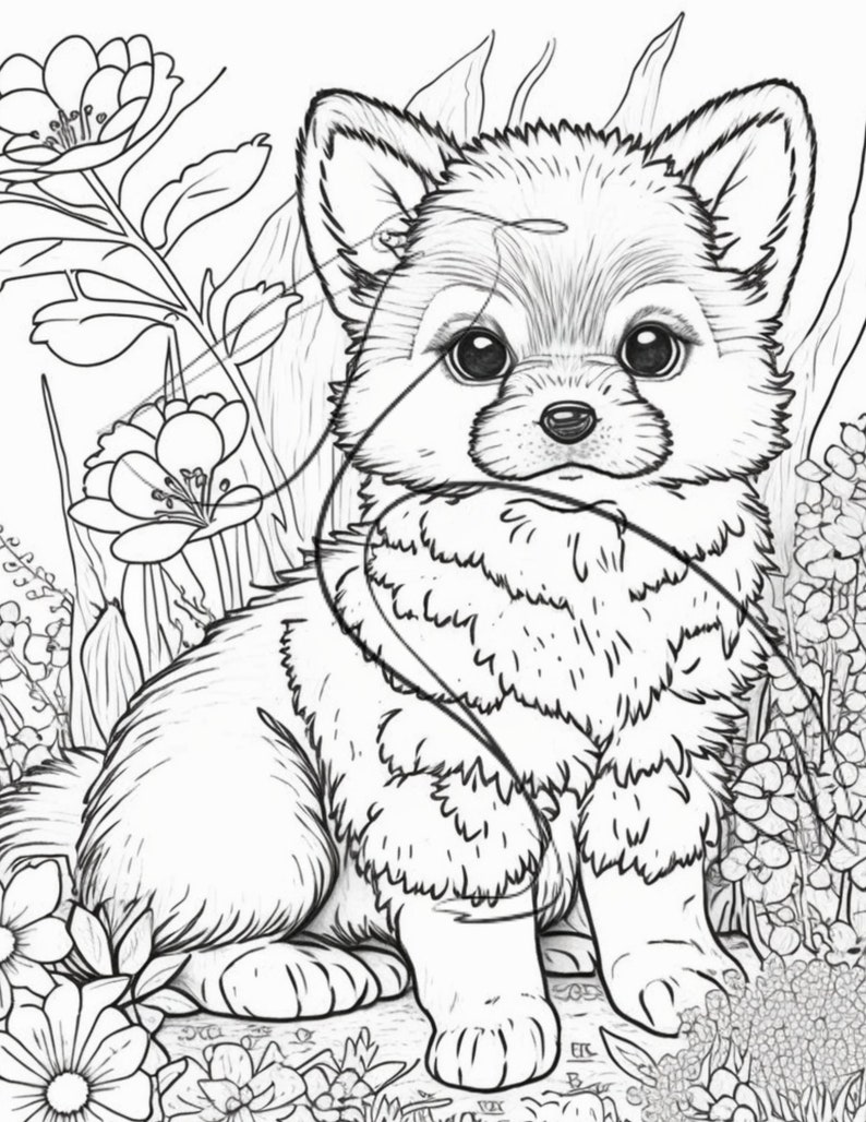 10 Adorable Animal Coloring Pages You Can Download for Free