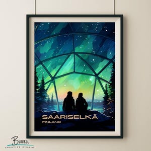 Revontulet Definition Print - Digital Download - Finnish