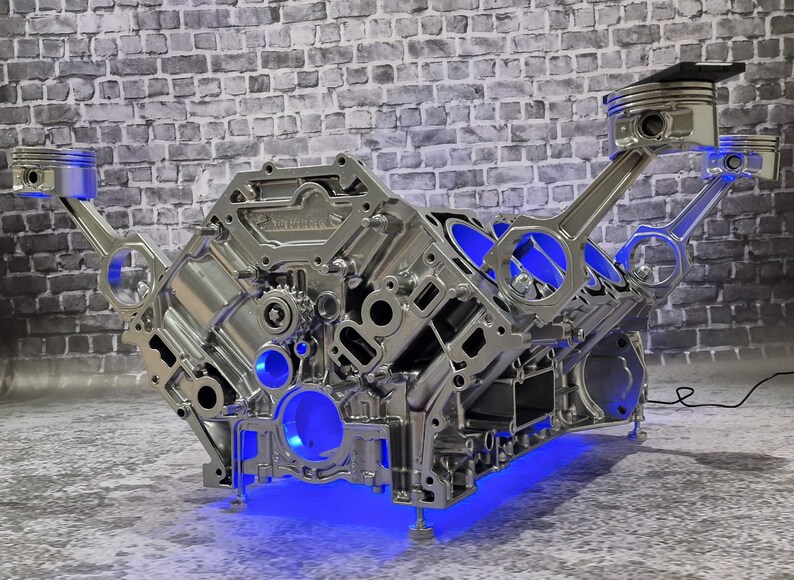 Mercedes AMG V8 Engine Block Coffee Table Engine Table Table Engine