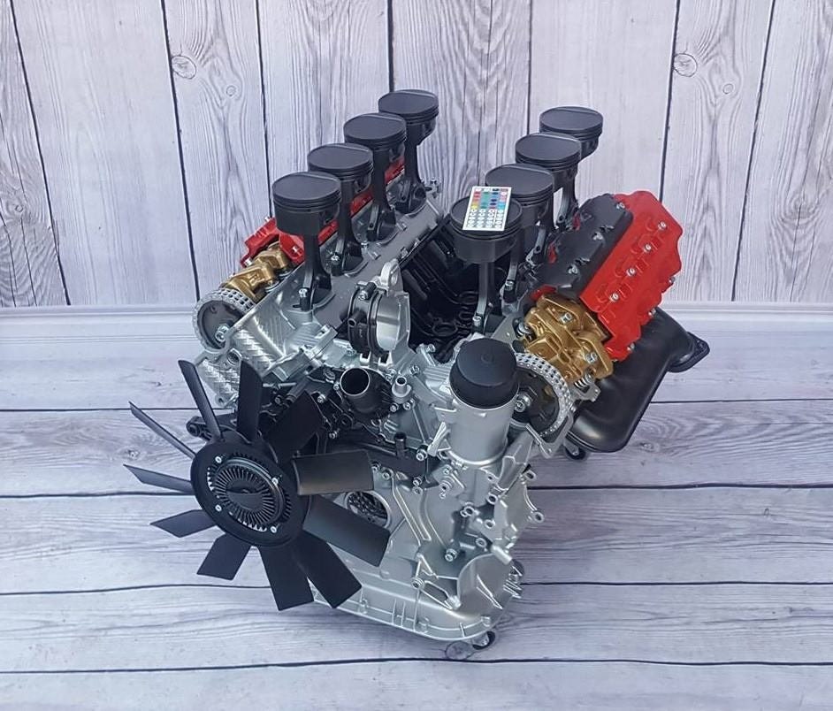 Mercedes Benz S500 V8 Engine Coffee Table Block Engine Table Etsy