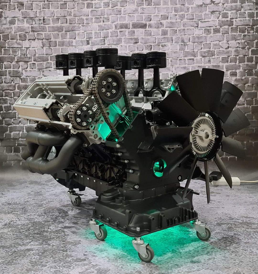 BMW V8 Engine Coffee Table Block Engine Table Table Engine Etsy