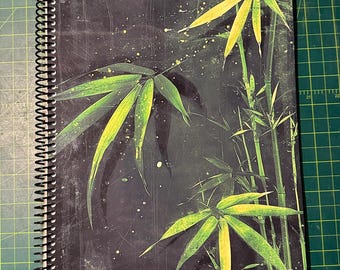 Bamboo Grove Lined Notebook – Soft Cover, Spiral Bound, 60 Sheets (120 Pages), Two Sizes: 8.5×11″ & 5.5×8.5″, Writing Journal
