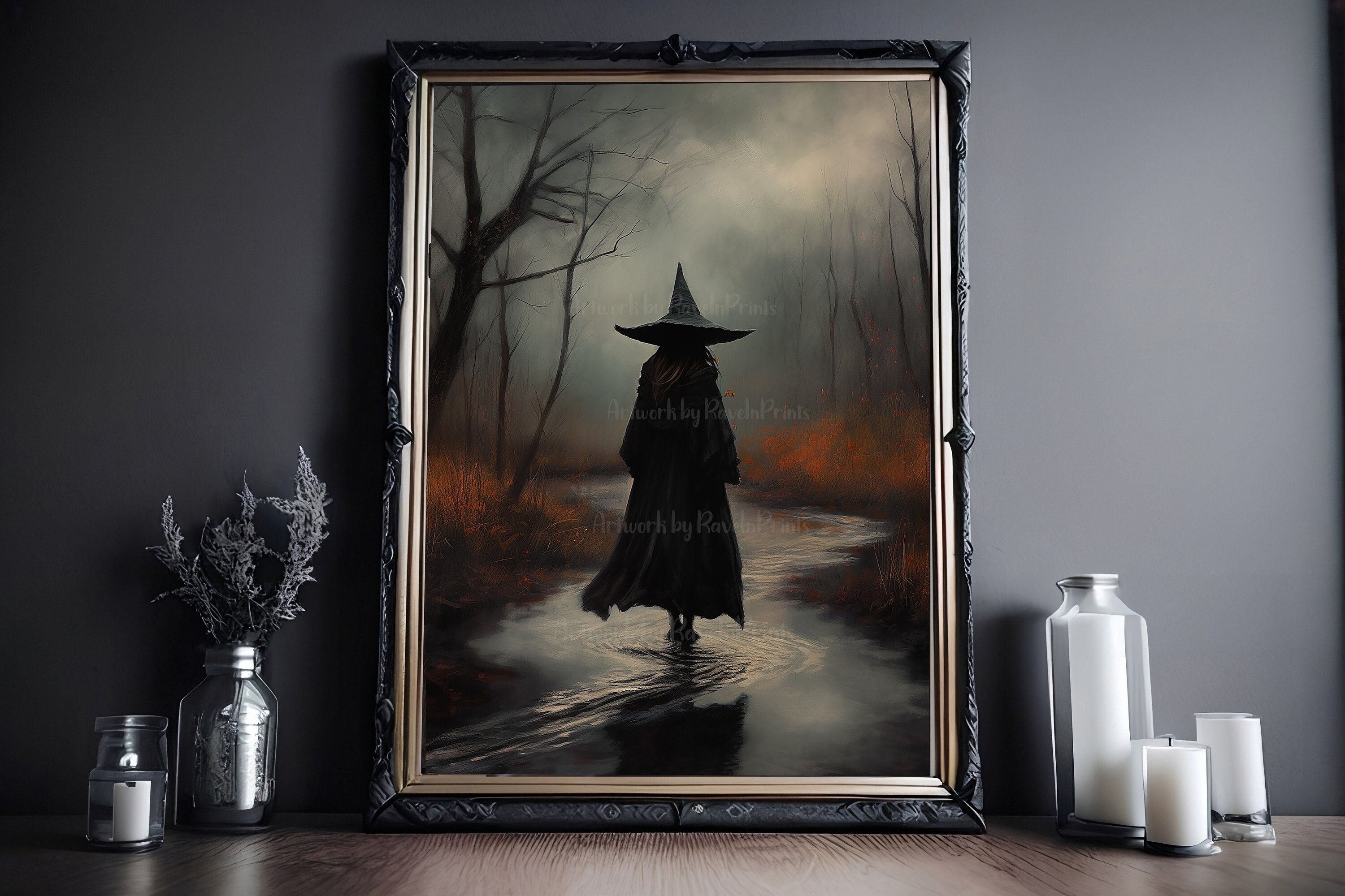 29+ Vintage Halloween Witch Decorations