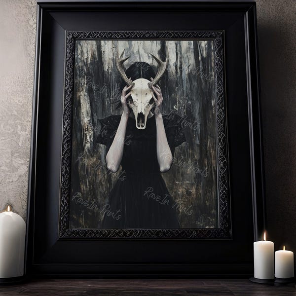 Unholy skulls - Framed poster