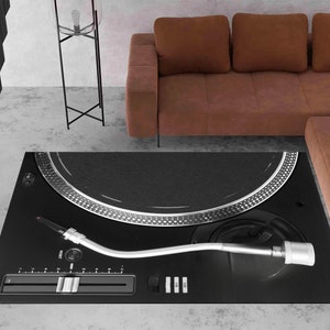 Anti Slip Carpet , Dj Board Rug, Cover Rug, Music Rug, Record, Movie Cover Rug, Personalized Rug, Rug For Living Room