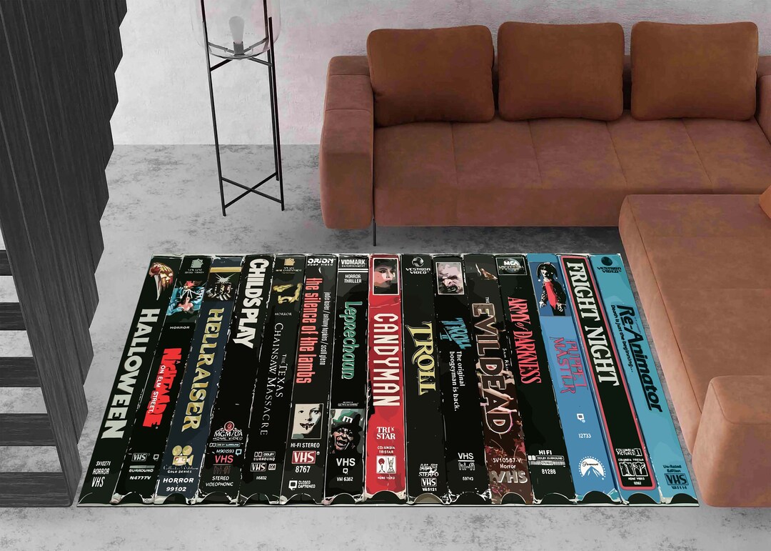 Horror Movie Rug,halloween Rug, Horror Rug, Movie Characters Rug