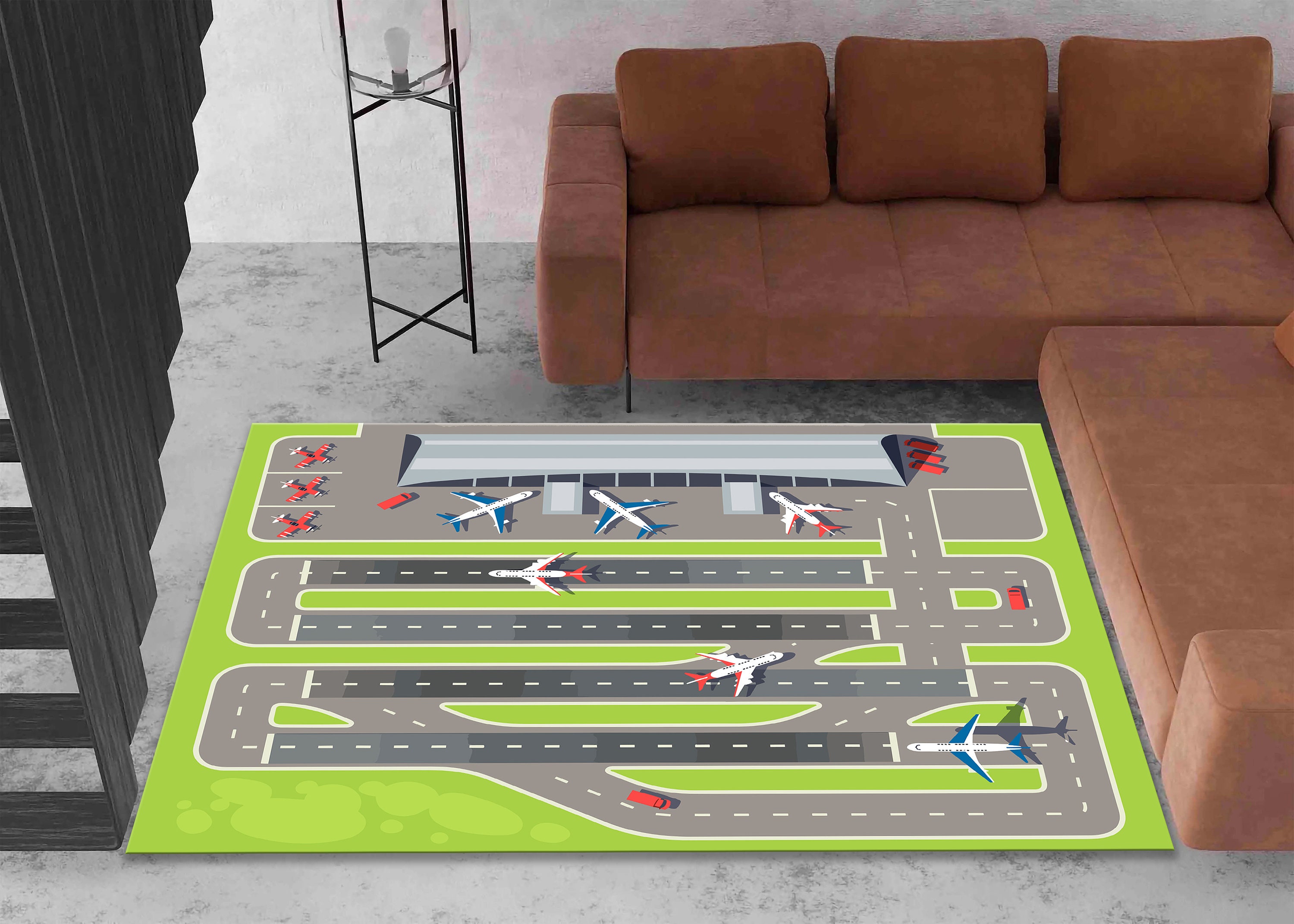 Runway Rug Airport Decor Rug Plane Rug Apron Rug Kids Room Etsy Australia