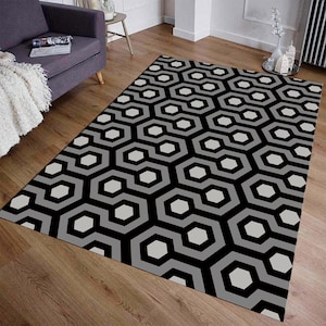 The Shining Black Rug, The Shining Carpet, Most Popular Hotel Carpet, Overlook Hotel, The Shining, Overlook Hotel Rug, Halloween Rug