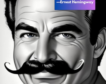 Inspiring Hemingway Quote about Drinking