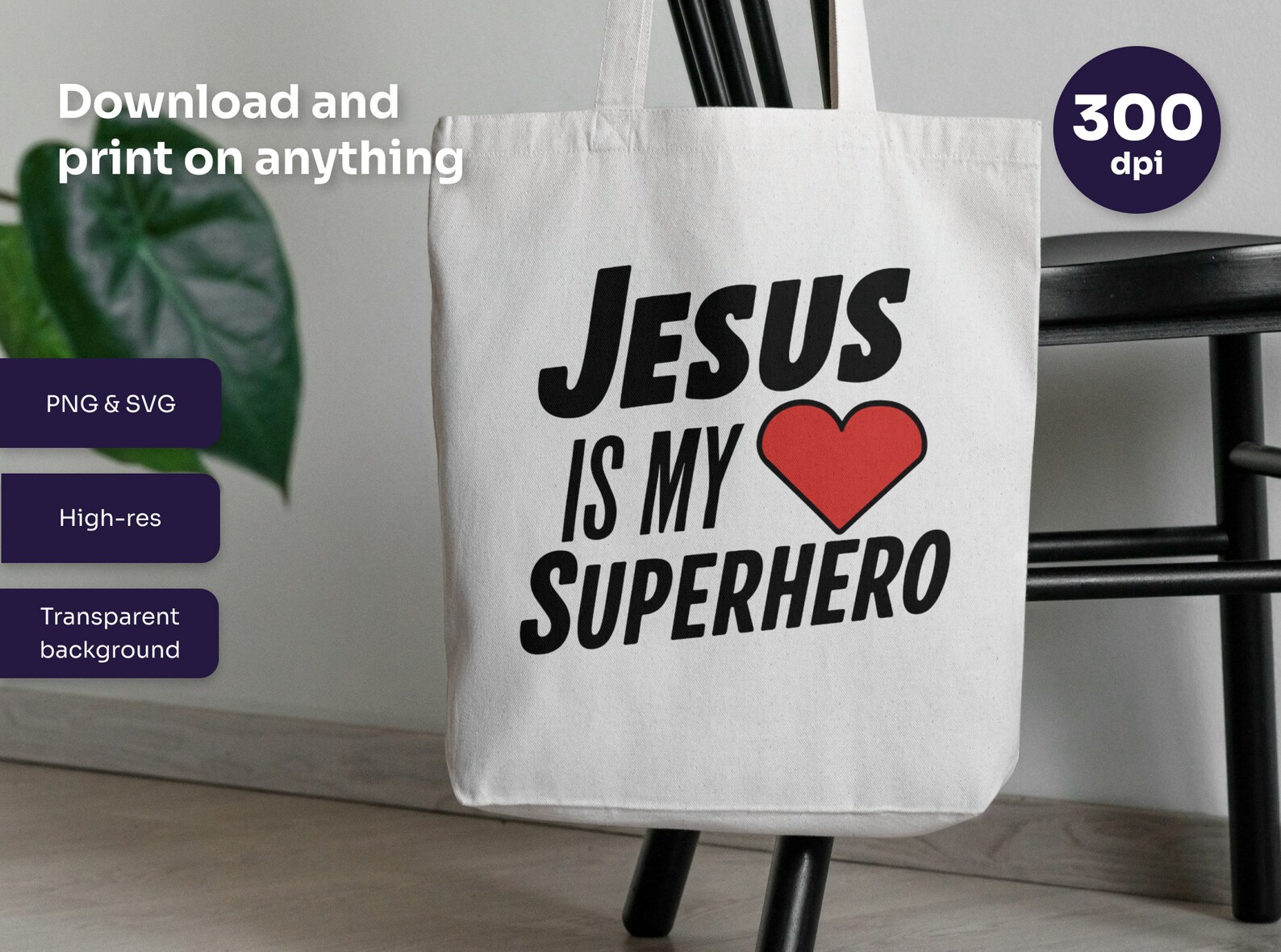 Jesus is My Superhero SVG PNG | Christian Faith Digital Design ...