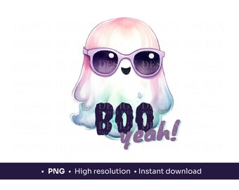 Halloween-Geist PNG | BooYeah | Lustiges Halloween-Design