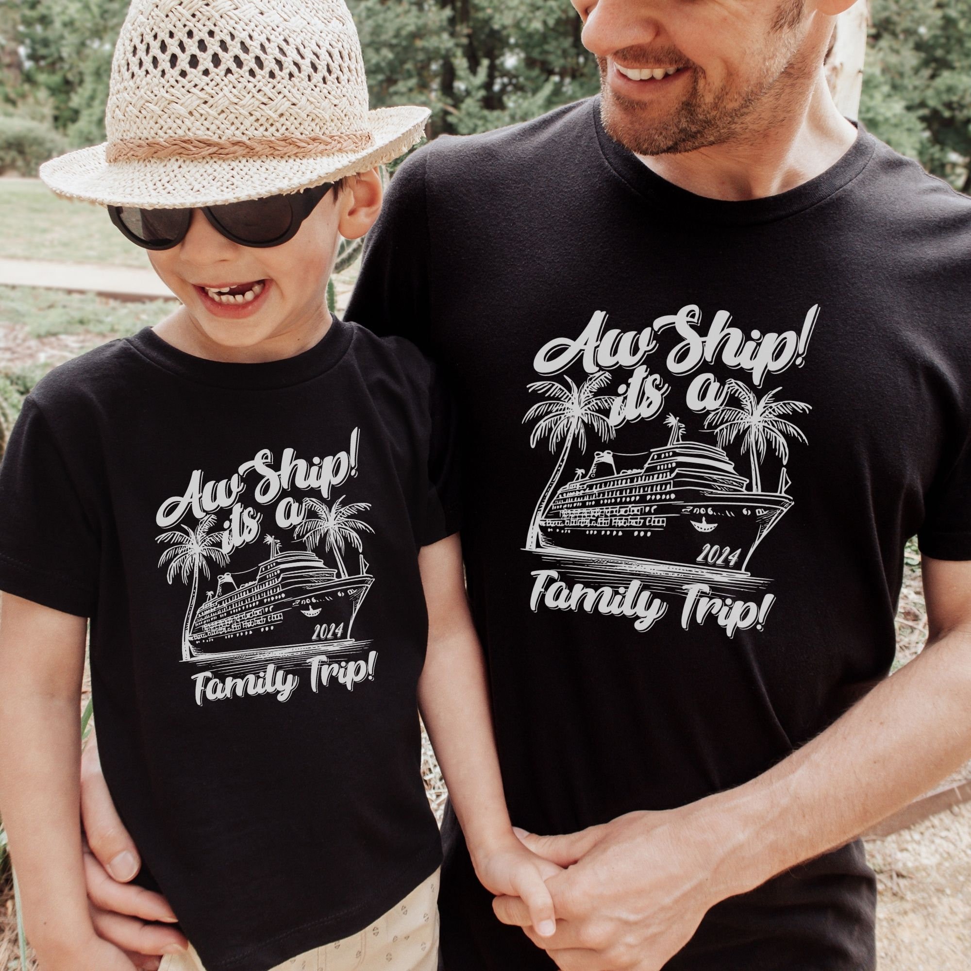 Aw Ship Its a Family Trip Custom Cruise Shirt | Matching Family Cruise ...