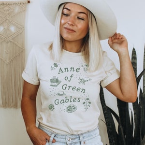Anne of Green Gables Shirt Anne With An E Cottagecore Shirt Light Academia Book  Shirt  Anne of Green Gables Classic Booktok Anne Shirley