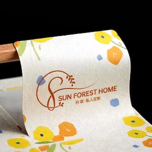 Kundenspezifischer Business-Aufkleber Kundenspezifisches Logo Kerzenaufkleber für Hochzeitsaufkleber für Weinetiketten Geschenkverpackungen, Etiketten für Produktverpackungen