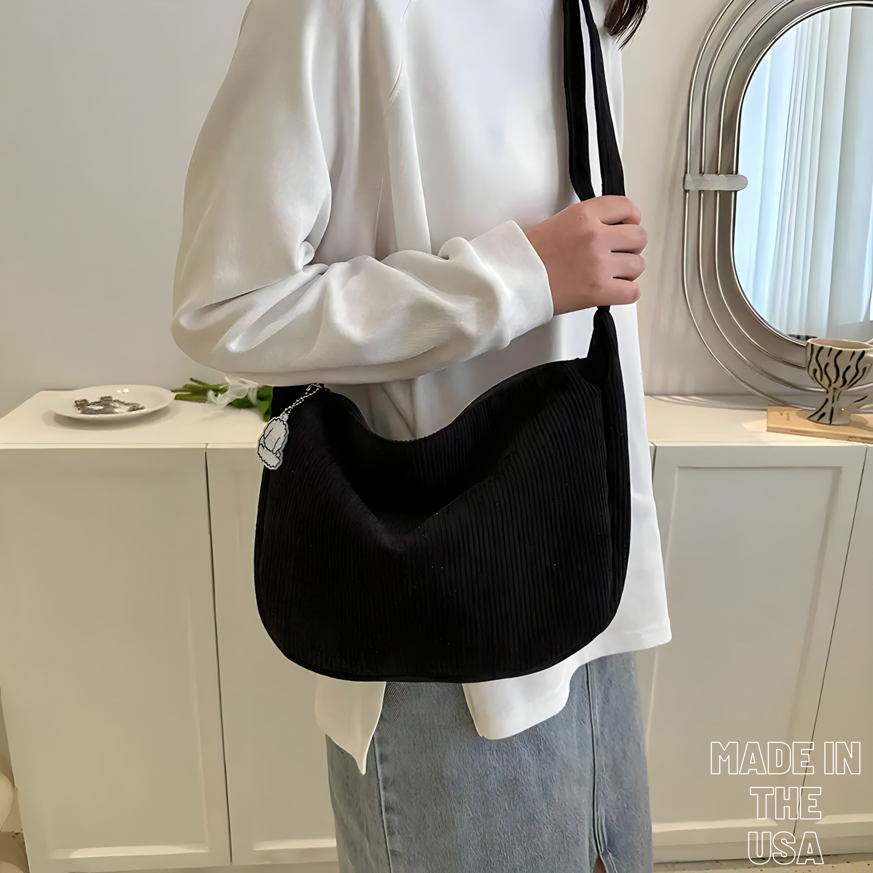 Korean Crossbody Messenger Bag — More than a backpack