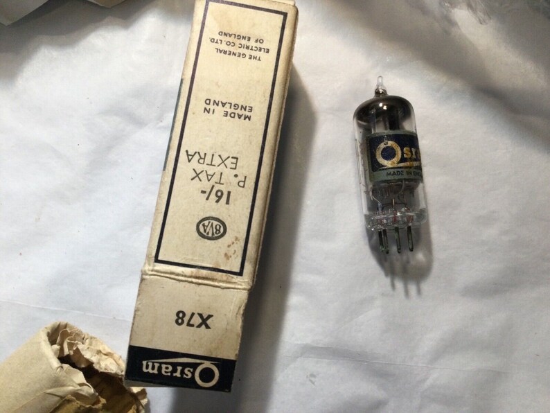 BELVU CY2 (VALVE) TUBE LAMPE TSF NOS EUR 10,00 - PicClick DE