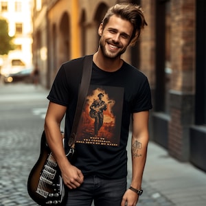 Robert Johnson &#39;Crossroads&#39; blues t-shirt