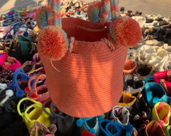 Bolso hecho a mano Bolso indígena Mochilas Wayuu elegante bolso hecho a mano - Bolso para niñas - Bolso artesanal - Bolso de lana de algodón - Bolso de verano - Borsa Indigena