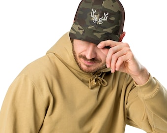 Buck Camouflage trucker hat