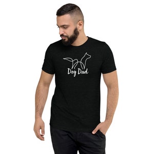 Dog Dad Tri-Blend t-shirt