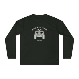 In the mood to ride 4 wheeler Dry Fit  Long Sleeve Shirt